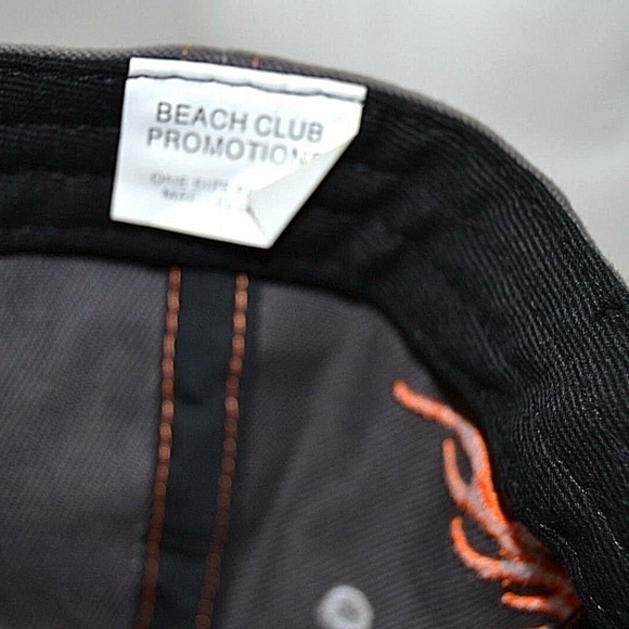 2005 Bike Week Daytona Beach Black/Orange Flames B - Picture 2 of 5